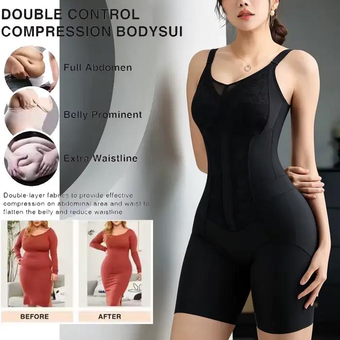 Body sculptant pour femme avec contrôle abdominal, réduction des hanches et application de gaine amincissante