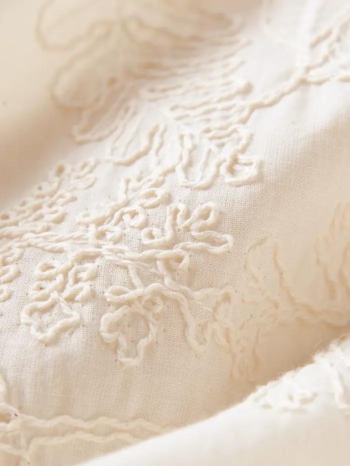 FSLE【Prémiová séria】Elegantné midi šaty bez rukávov s výšivkou a patchworkom pre ženy