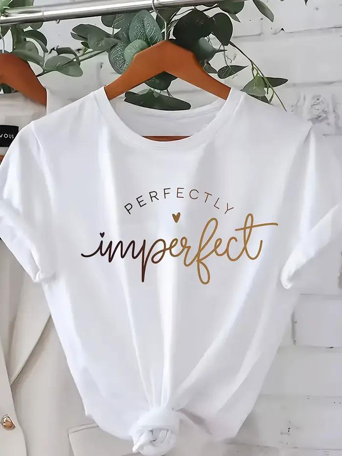 Dámske tričko „The Perfect Imperfection“ voľný strih