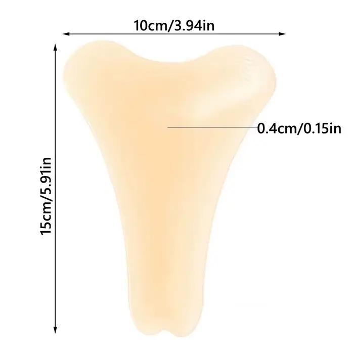 Correcteur Invisible en PU pour orteils de chameau, tampon de prévention de camouflage réutilisable en forme de Y, tapis adhésif Anti-camel pour femmes