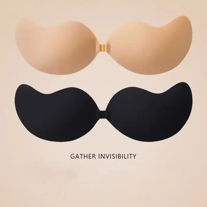 Soutien-gorge adhésif Invisible sans bretelles, bande de poitrine, soutien-gorge Push Up, Lingerie sans couture, couvre-mamelon en Silicone, Bralette Pasties