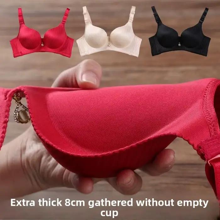 Ultra-pohodlná push-up podprsenka so zdvíhacími vankúšikmi 8 cm