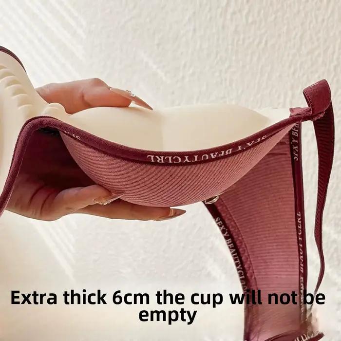 Push-up podprsenka so zosilnením 6 cm pre malé prsia
