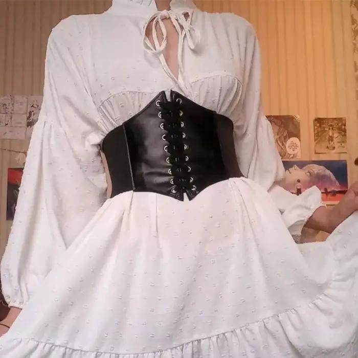 Dámske korzety, široký pás