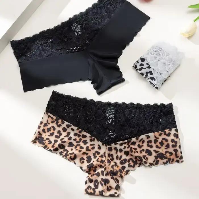 Leopardové bezšvové stredne vysoké nohavičky pre ženy