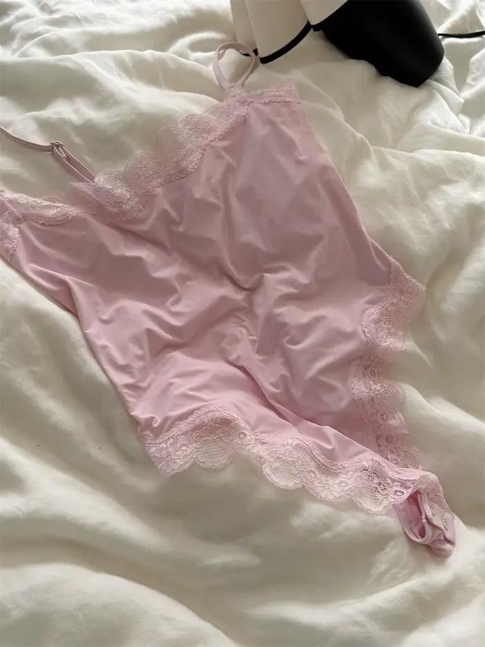 Sexy čipkovaný body pre ženy