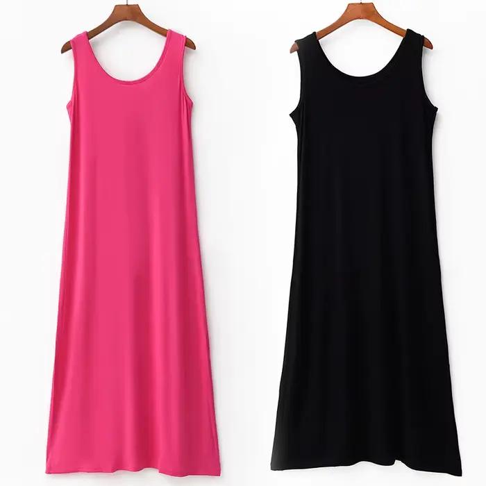 Veľká veľkosť 6XL Sexy Modal Lingerie nočná košeľa pre ženy ležérne nočné oblečenie dlhá