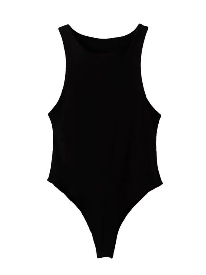 Letné pevné sexy priliehavé body pre ženy 8 farieb zelené štíhle