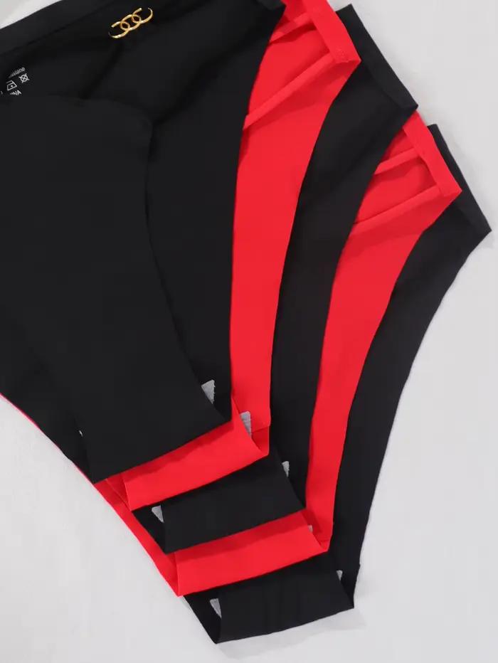 Culottes taille basse pour femme en polyamide et élasthanne, sous-vêtements féminins élégants et confortables pour toutes les occasions