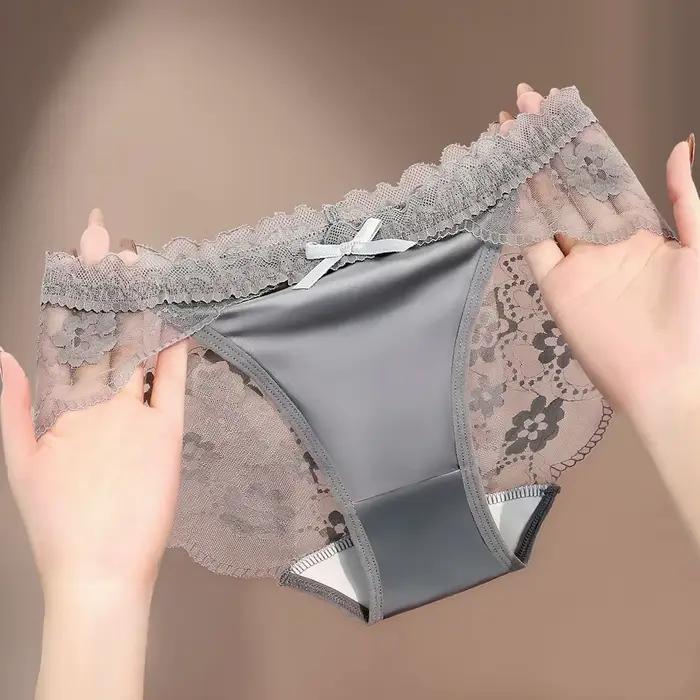 Dámske nohavičky, sexy saténové spodné prádlo