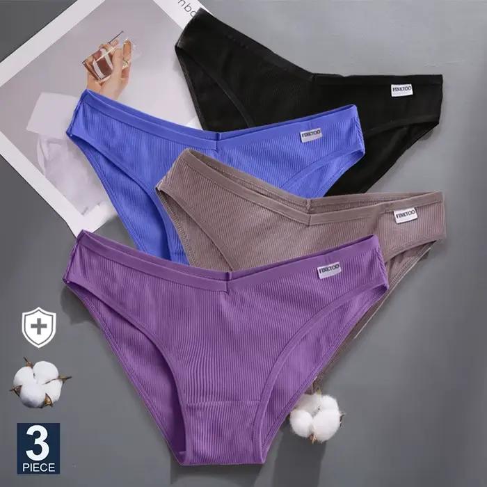 FINETOO - Sexy bavlnené nohavičky pre ženy