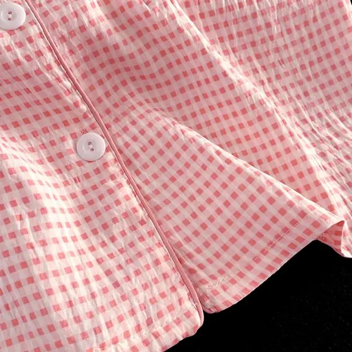 Dámske pyžamo HELLO KITTY, bavlnený cardigan letný oblak s krátkym rukávom