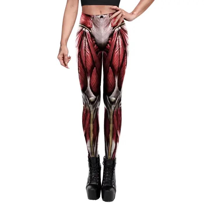 Zawaland - Elastické slim anime legíny pre ženy