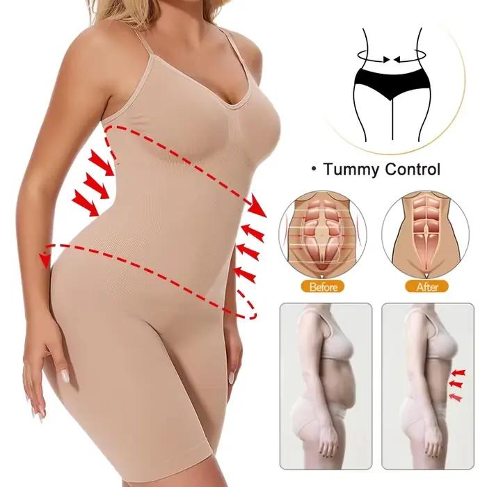 SLIMBELLE-Combinaison amincissante pour femme, sous-vêtement amincissant, une pièce