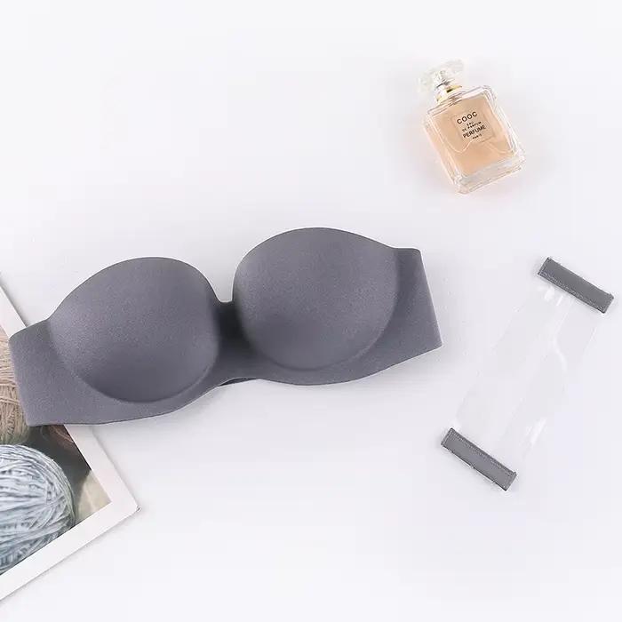Soutien-gorge sans bretelles antidérapant pour femmes, Invisible, Sexy, beaux autocollants de poitrine au dos, rassemblement de sous-vêtements confortables