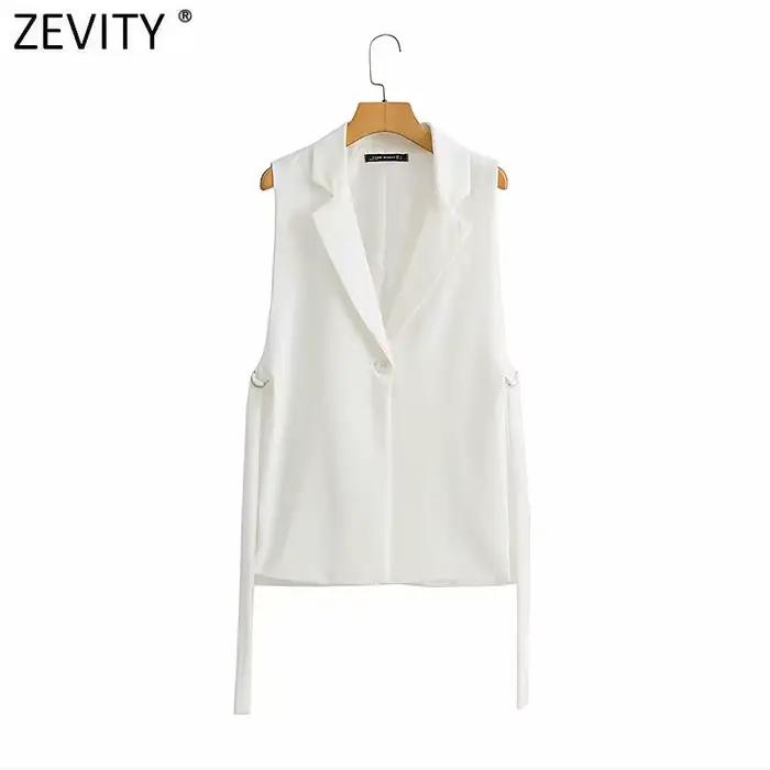 Zevity-Dámska vesta s bočným rozparkom