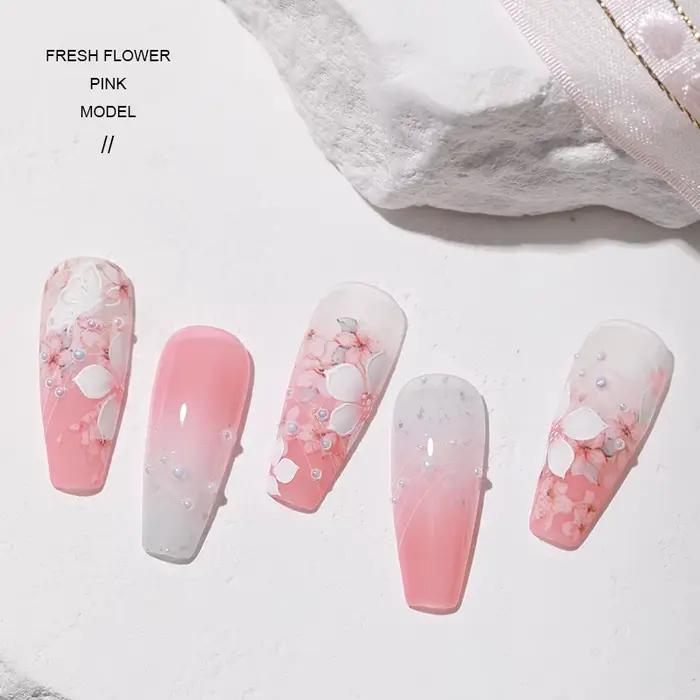 AS 15ml prenosová fólia Gélový lak na nechty namáčací Led Uv