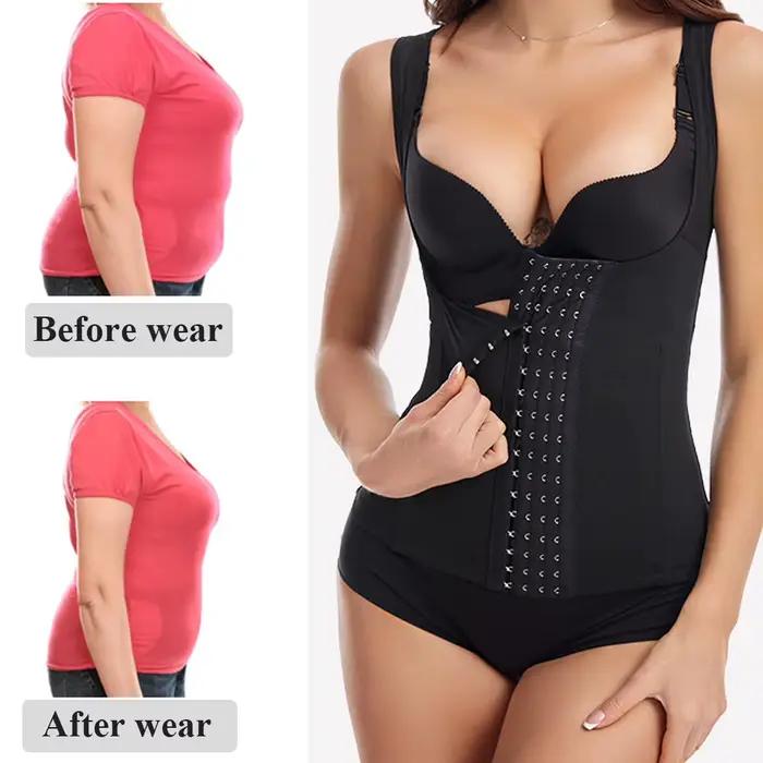 Haut de contrôle de l'abdomen pour femmes, gilet façonnant le corps à haute Compression, taille Pluse
