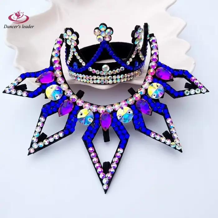 Brevdu ventre, diamant d'eau, Aqartistique, performance de danse à tête sphérique, accessoires pour cheveux, ULde tête et tendons