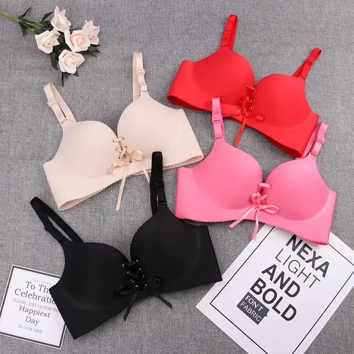 Bezšvová podprsenka Sexy pre ženy módna Push Up Lingerie bez drôtu Bralette bavlnená tielko spodná bielizeň