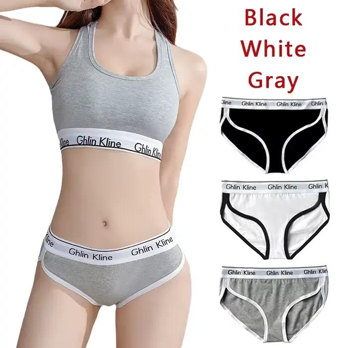 Sous-vêtements tendance pour femmes, slip de course, Yoga, 100% coton, culotte sans couture pour femmes