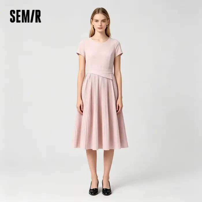 Semir 2026 plisovaná šaty pre ženy