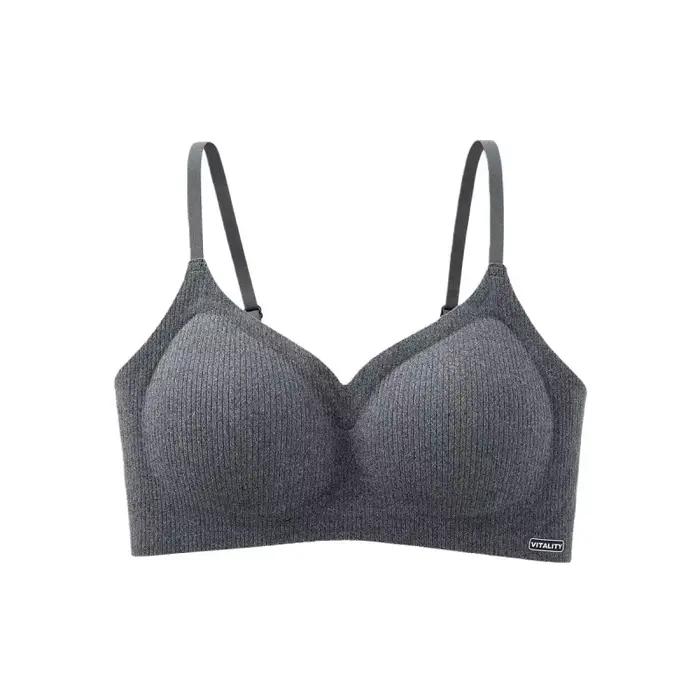 Soutien-gorge invisible respirant à armatures pour femme, à fines bretelles sans couture, avec effet push-up pour petites poitrines, modèle très vendu