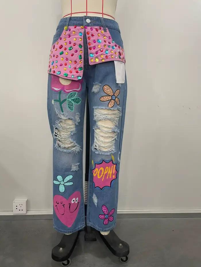 Džínsy z chic denimu pre ženy