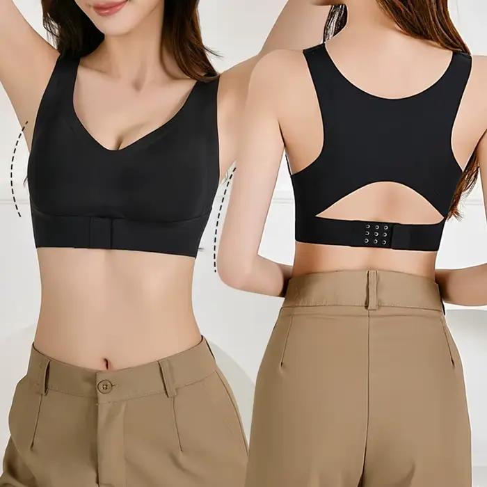 Soutien-gorge correcteur de Posture, soutien du dos, fermeture frontale, sous-vêtements pour femmes, soutien-gorge de soutien sans armatures