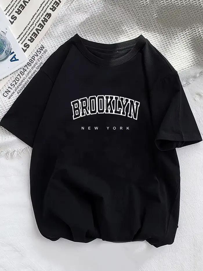 Dámske tričko Brooklyn s potlačou písmen