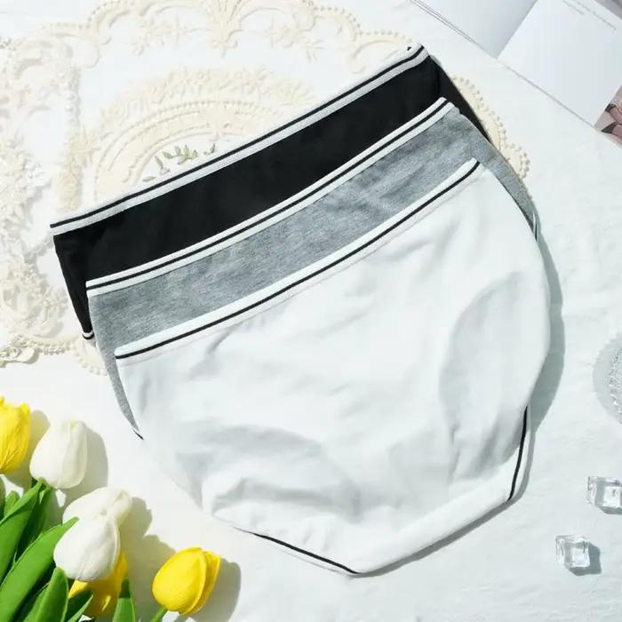 Sous-vêtements féminins culottes Sexy mignonnes confortables légers respirants slips de couleur unie culottes pour femmes effrontées