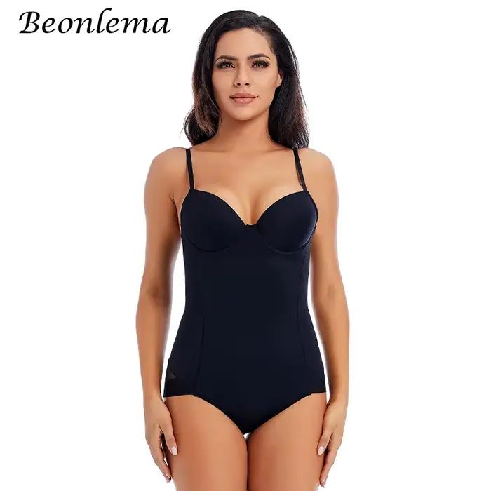 Body pre ženy Shapewear tvarovač postavy s košíčkami kompresné telo