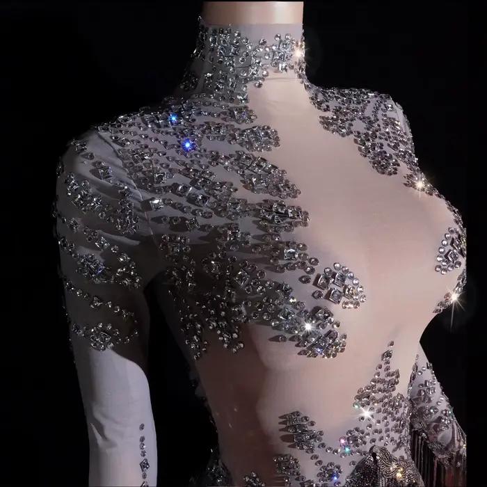 Nové sivé body s flitrami pre ženy
