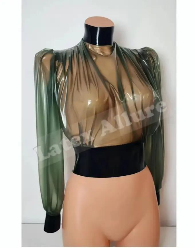 Dámsky latexový catsuit