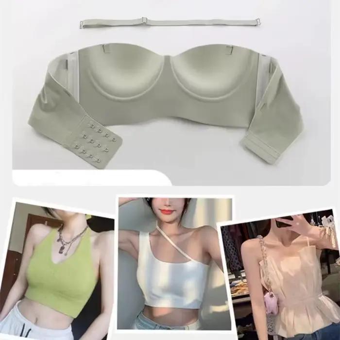 Dámska push-up podprsenka bez ramienok