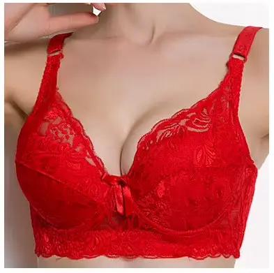 Soutien-gorge transparent grande taille 34 36 38 40 42 44 46 Bonnets B C D Marque Sexy Femme Dentelle Lingerie Push-up C306