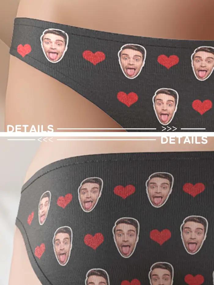 Personalizované nohavičky na Valentína pre ženy