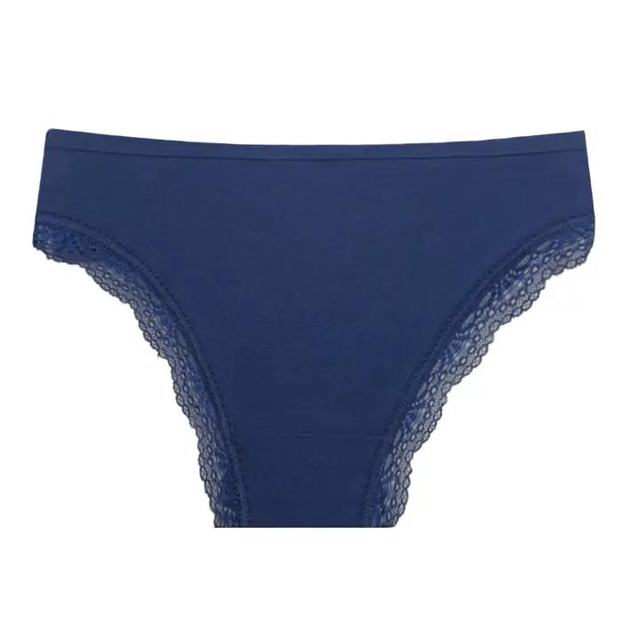 Slips en coton pour femmes, 5 pièces/ensemble, culottes en dentelle, culottes sans couture, Lingerie