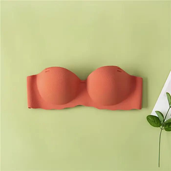Soutien-gorge sans couture demi-tasse pour jeune fille, soutien-gorge push-up, soutien-gorge sans armatures, sous-vêtement une pièce, confortable et respirant, petit buste, document de bonbons