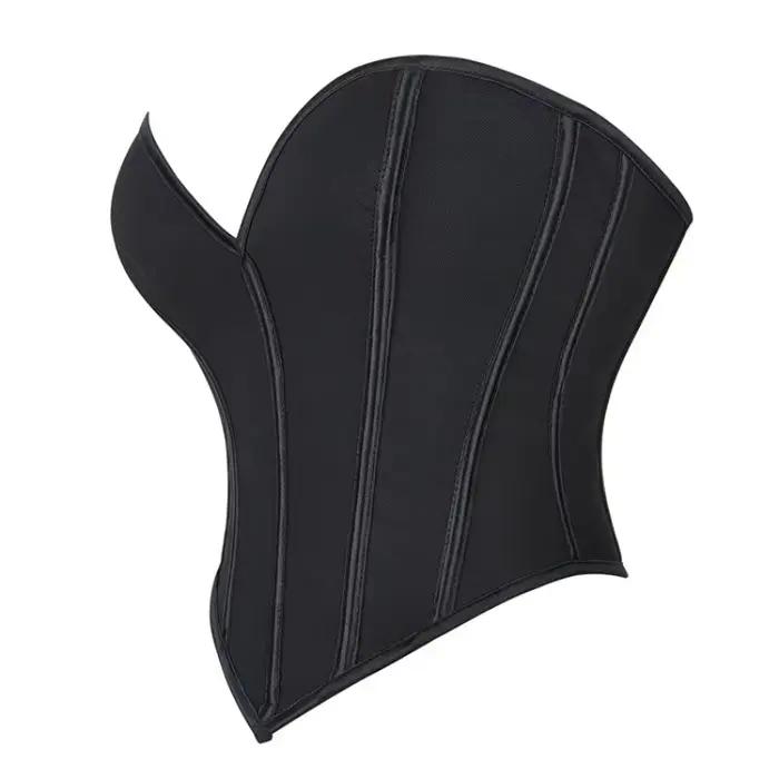 Corset court pour torse, entraîneur de taille, Bustier, débardeur court pour femmes, Lingerie respirante, rose, bleu, gris, café, rouge, noir