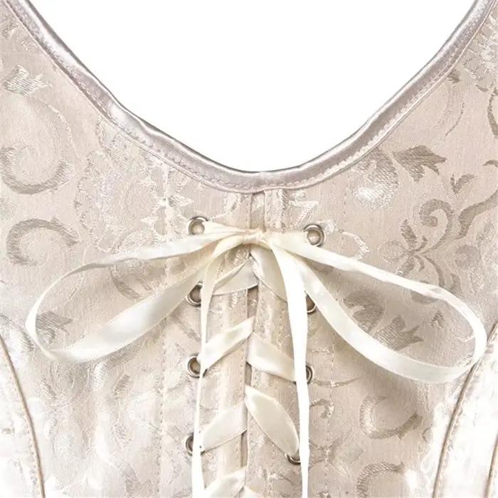 Corset rose pour femmes, bretelles, haut bustier Sexy, gilet, fermeture éclair, Lingerie, grande taille, gothique, victorien, Burlesque, Halloween, noir