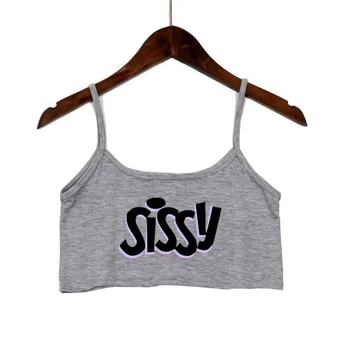 Dámske letné SISSY tričko s písmenami