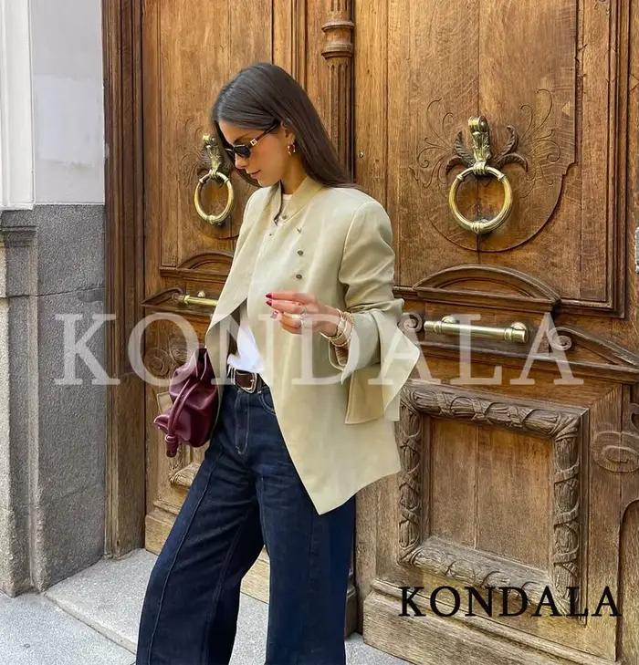 Štýlový a luxusný blazer KONDALA pre ženy – Nový trend jar 2026 – Ležérny