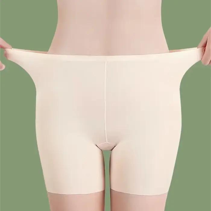 Culotte femme 3D pantalon de sécurité sans couture short taille haute sous jupe Boxer slips sous-vêtements féminins boxeurs confortables Anti Friction
