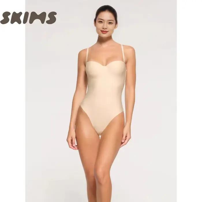 SKIMS HIRE BODY UNDERWIRE THONG BODYSUIT – Tvarovacie