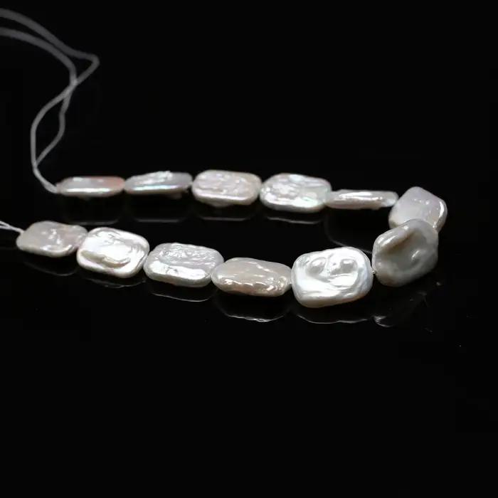Obdĺžnikové perly 12x16mm