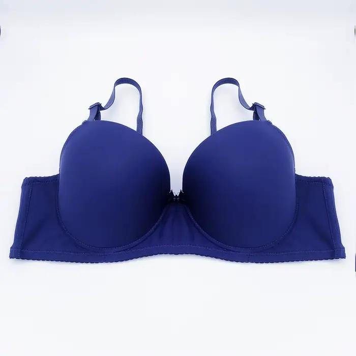 Soutiens-gorge pour femmes grandes tailles, sans coutures, légèrement rembourrés, à armatures, ajustables, pour lifter la zone sous les aisselles, minimalistes, confortables 46/105F-52/120G