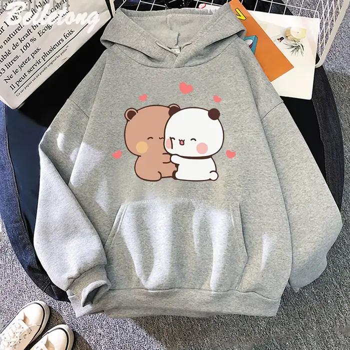 Roztomilá kreslená mikina s kapucňou pre dievčatá