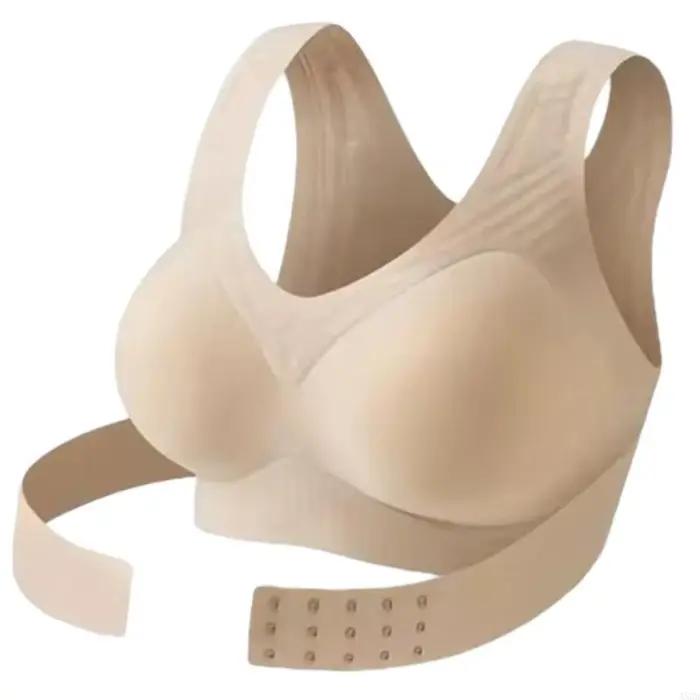Soutien-gorge correcteur Postures avec fermeture, soutien du sans fil, confortable, sans doublure, c