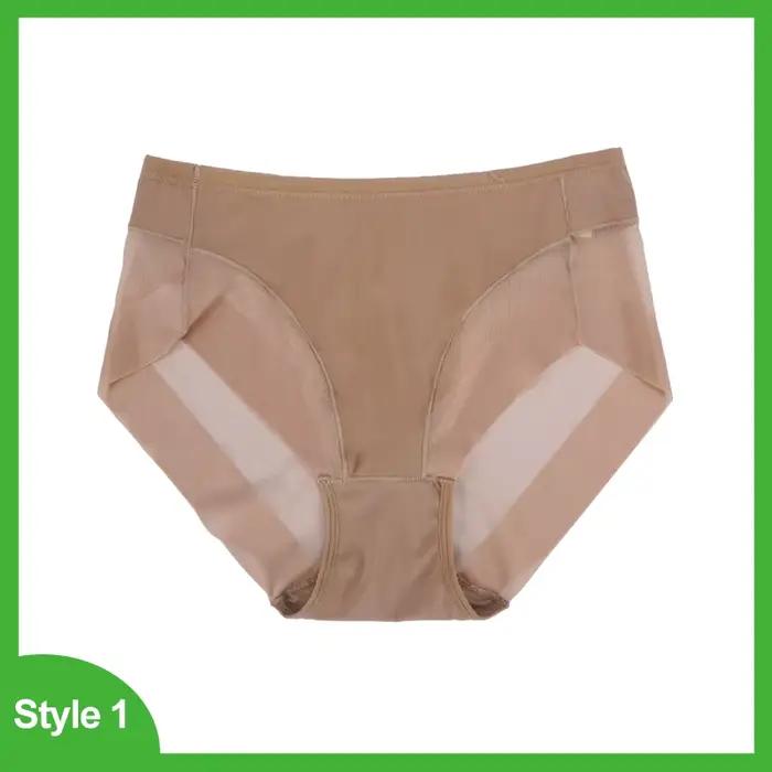 Maille respirante intimes corps façonnage culotte femme Sexy Transparent femmes sous-vêtements fille